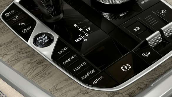 Experience Modes BMW X7 G07 Experience Modes BMW X7 G07 close-up