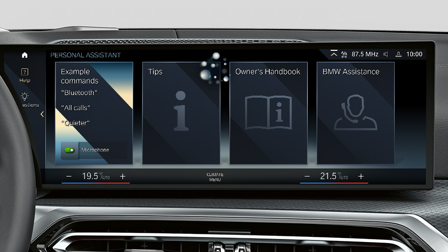 BMW Intelligent Personal Assistant BMW 3 Series Saloon LCI G20 BMW Intelligent Personal Assistant
