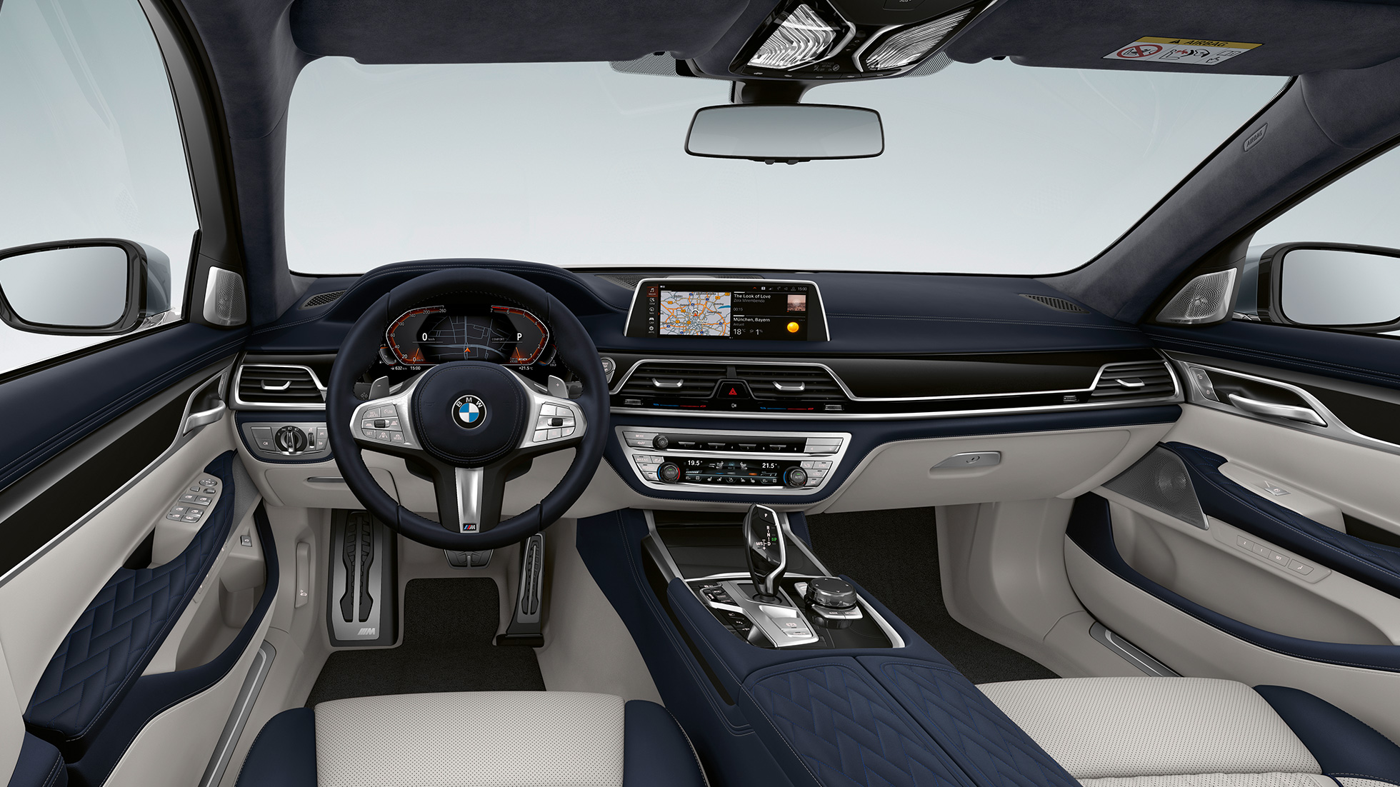 BMW 7 Series Sedan M Sport package, interior BMW 7 Series Sedan M Sport package interior