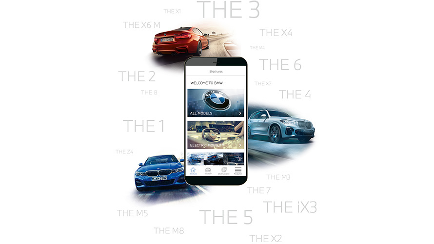 BMW Brochure App BMW 3 Series Sedan M Automobiles G80 G20 2020 BMW Brochure App