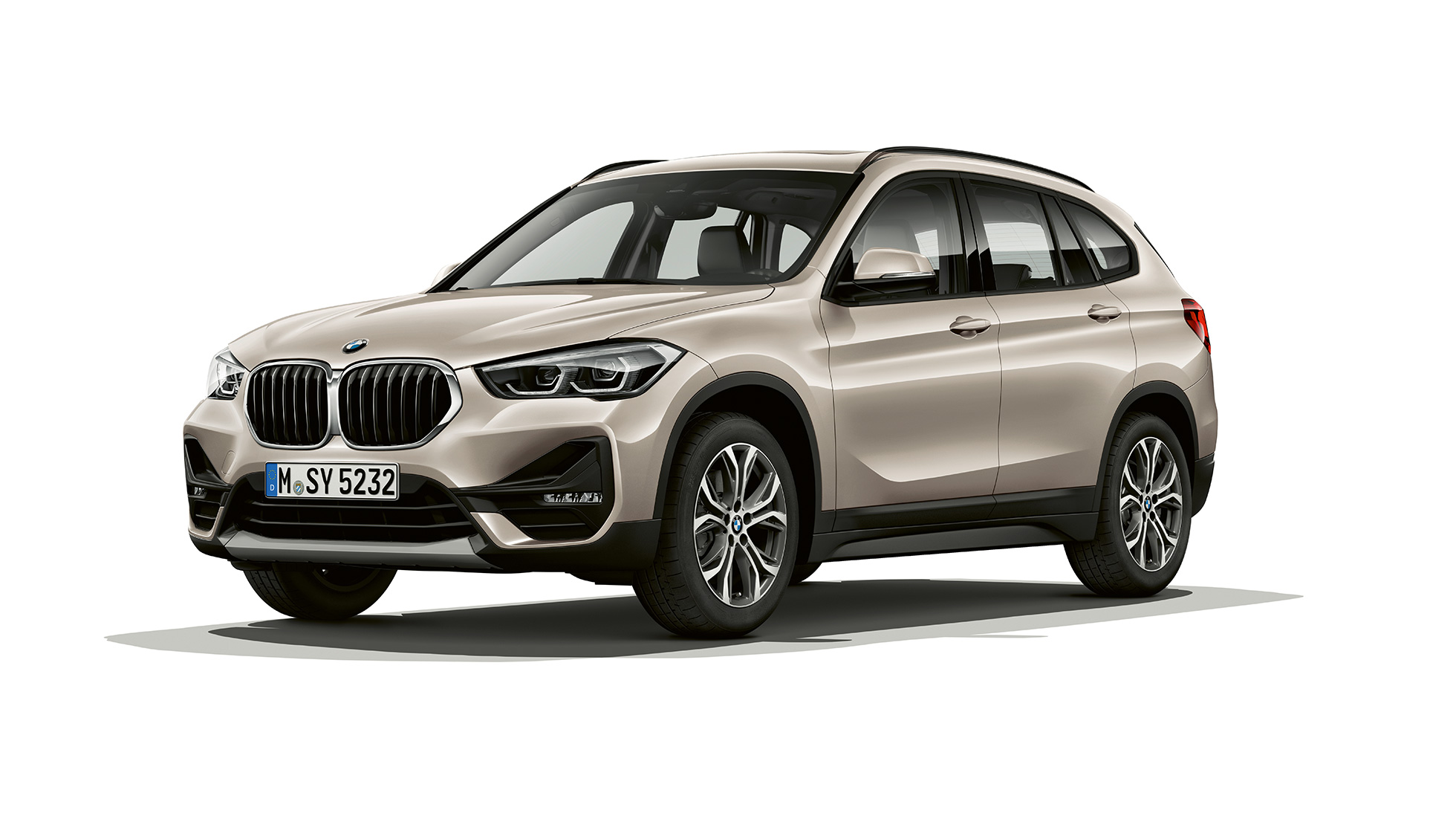 BMW X1, Model Advantage, three-quarter front view BMW X1, Model Advantage, three-quarter front view studio shot