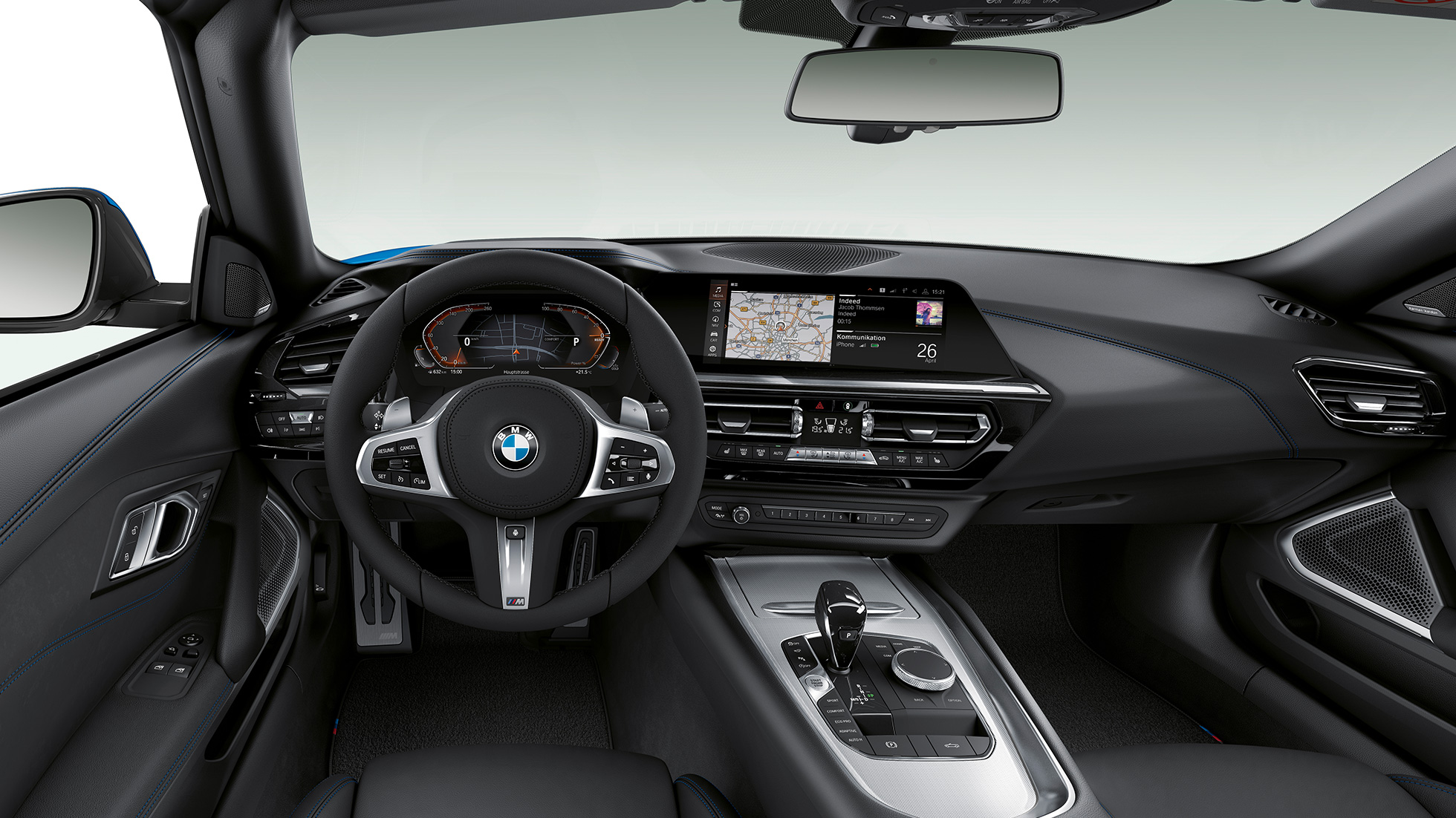 BMW Z4 Roadster Model M Sport BMW Z4 Roadster Model M Sport, steering wheel and driver’s place