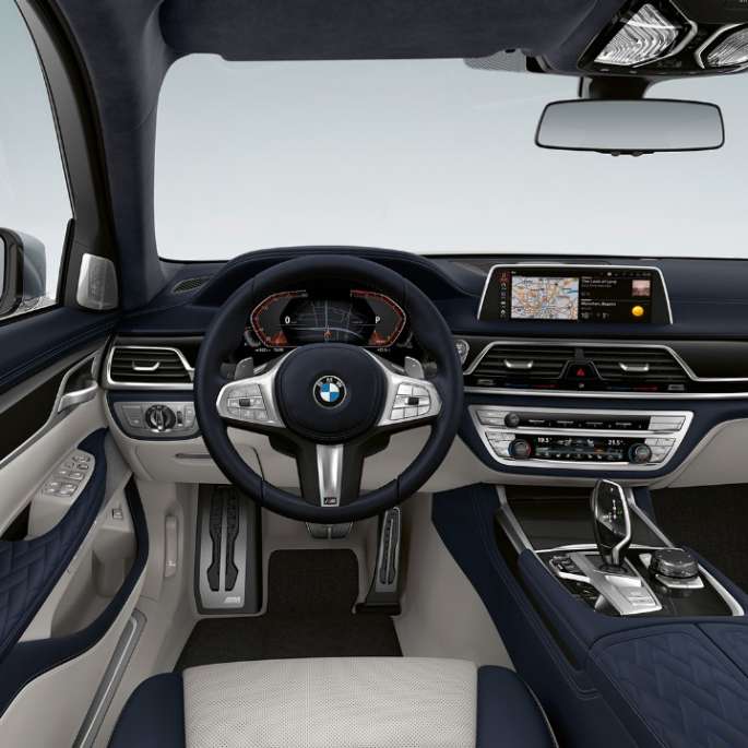 BMW 7 Series Sedan M Sport package interior