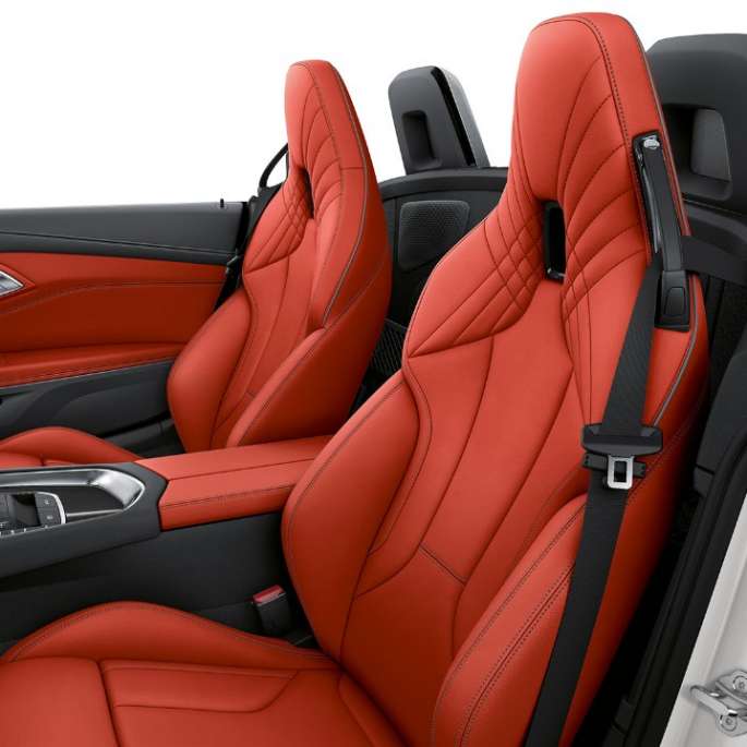 BMW Z4 Roadster Model Sport Line, front seats